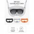 Anti sweat Mask Cover Case Replacement Silicone Eye Cover Compatible For Pico 4 Vr Glasses Accessories orange