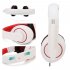 Anti violence Computer Headset Portable Stereo Volume Control Headphone for PC Laptop with Mic SY722MV red PC does not shine with packaging