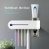 Antibacterial UV Light Toothbrush Holder Antibacterial Sterilizer Home Cleaner white