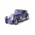 Antique Light Sound Pull Back Car Modeling Toy for Bentley 8L Collection Box Packing  blue