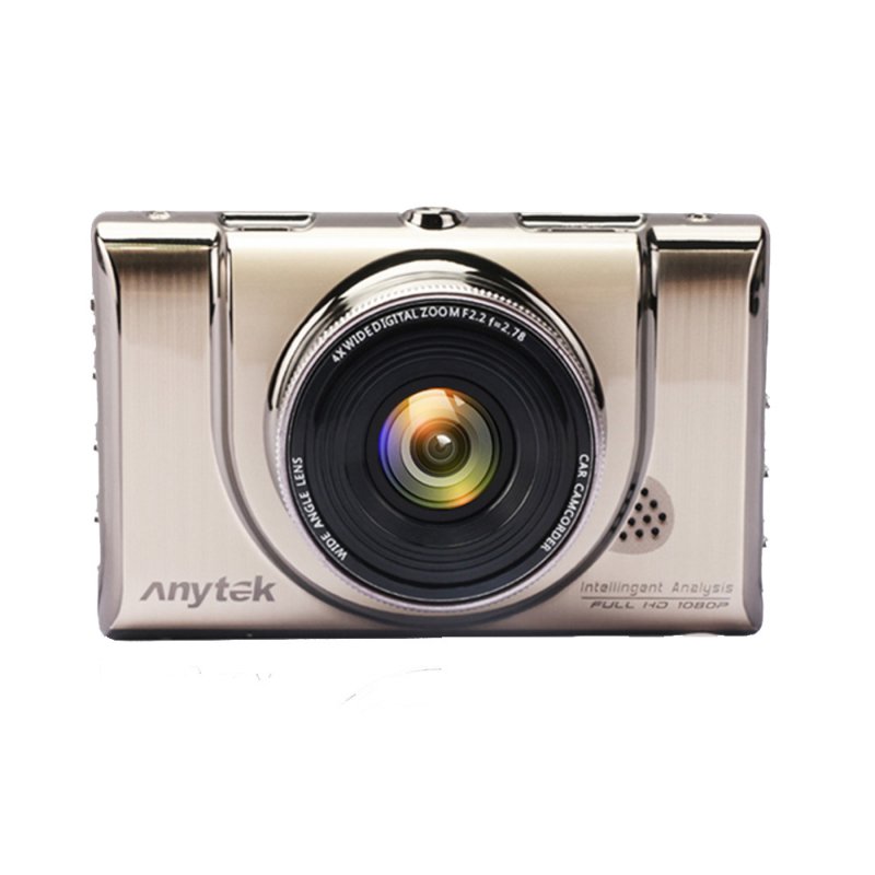 Anytek A100+ 1080P Car DVR - Gold