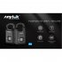 Anytek P4 Portable Smart Fingerprint Keyless Phone APP Padlock Door Lock   Black