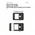 Apl f001 Professional Universal Mobile Phone Cage Lens Clip For Mobile Phone Positioning Videos Recording black
