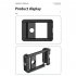 Apl f001 Professional Universal Mobile Phone Cage Lens Clip For Mobile Phone Positioning Videos Recording black