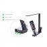 Apple Watch iPhone Charging Stand with built in lamp comes with Qi Charging  Type C USB port and USB 2 0 for recharging all your portable devices