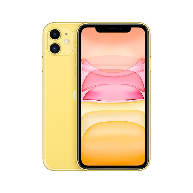 Apple iPhone 11 Dual 12MP Camera 64GB ROM A13 Chip 4G LTE  Slow Selfie Smartphone Yellow