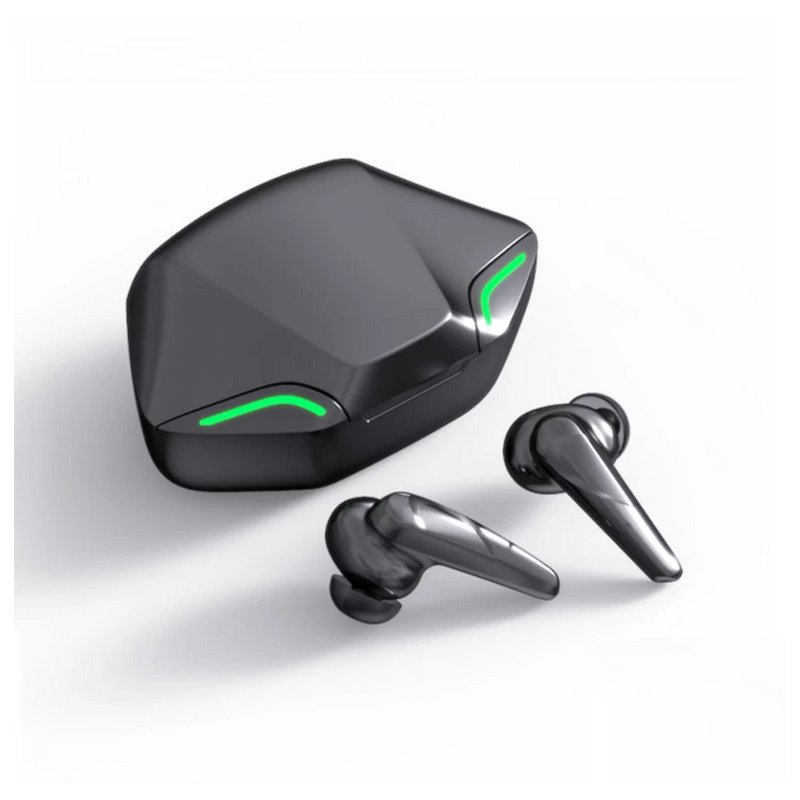 Apro366 Waterproof Wireless Bluetooth-compatible  Earphone Sport Headphones, Noise Reduction Gaming Headset, No-delay In-ear Universal black