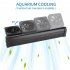 Aquarium  Fishbowl  Cooling  System  Fan Control Chiller Reduce Water Temperature 1 2 3 4 Fan RJ US Plug WWF 4 heads
