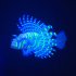 Aquarium Landscaping Aquarium Decoration Luminous Simulation Color Lionfish Silicone Material Fish Fishbowl Decoration blue
