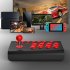 Arcade Fight Stick Arcade Game Fighting Joystick with Turbo Macro Function Y02 Black Red