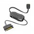 Argb Mini Controller With Lengthen Cable Wide Compatibility 5v 3 pin To SATA Power Supply RGB Sync Controller black