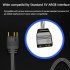 Argb Mini Controller With Lengthen Cable Wide Compatibility 5v 3 pin To SATA Power Supply RGB Sync Controller black