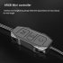 Argb Mini Controller With Lengthen Cable Wide Compatibility 5v 3 pin To SATA Power Supply RGB Sync Controller black