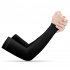 Arm Sleeves For Women Men Summer Ice Silk Sun Protection Arm Sleeves For Outdoor Cycling Driving Sports black