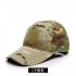 Army Fan Outdoor Baseball Cap Tactical Camouflage Cap Desert Python Pattern  One size