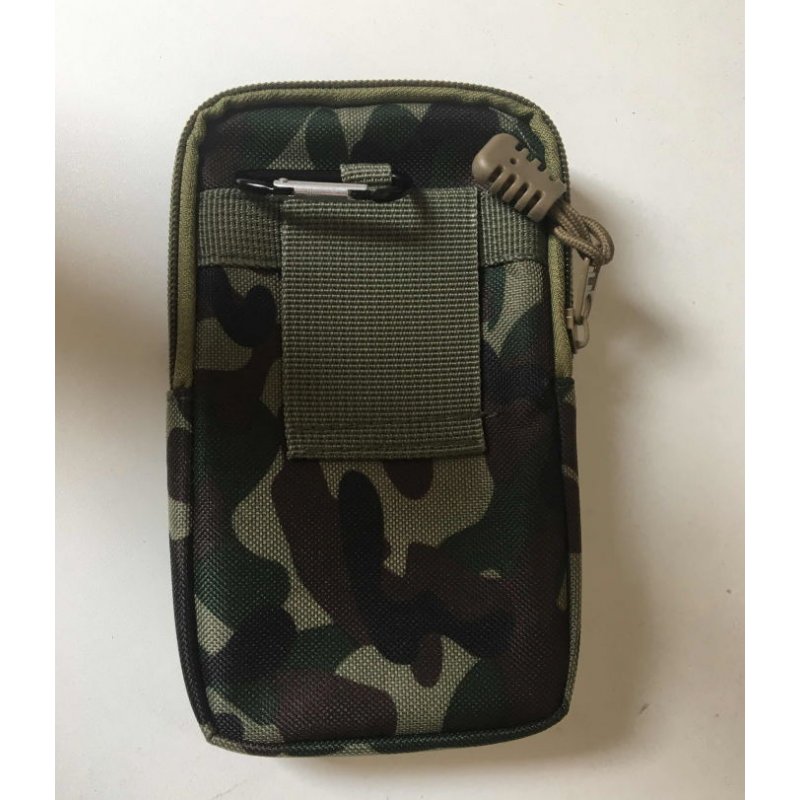 Army Fan Sports Waist Belt Bag Wallet Cell Phone Pouch Case Pocket green