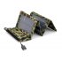 Army Style Camouflage Folding Solar Panel for Outdoors is 7W  5 5V  Weatherproof and has a USB Charging Plug