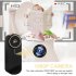 Aroma Diffuser Camera 1080P HD Wifi P2p Night Vision Mini Camera Home Remote Monitoring Baby Monitor Black