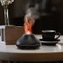 Aroma Fire Flame Diffuser Flame Humidifier Portable Ultra Silent Cool Mist Humidifier With Waterless Auto Off Protection Essential Oils Humidifier For Office Be
