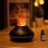 Aroma Fire Flame Diffuser Flame Humidifier Portable Ultra Silent Cool Mist Humidifier With Waterless Auto Off Protection Essential Oils Humidifier For Office Be