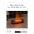 Aromatherapy Diffuser 150ml USB Flame Aromatherapy Machine with 7 LED Color Changing Lights DQ711 Black