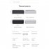 Aromatherapy Diffuser 150ml USB Flame Aromatherapy Machine with 7 LED Color Changing Lights DQ711 Black