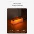 Aromatherapy Diffuser 150ml USB Flame Aromatherapy Machine with 7 LED Color Changing Lights DQ711 Black