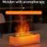 Aromatherapy Diffuser 150ml USB Flame Aromatherapy Machine with 7 LED Color Changing Lights DQ711 Black
