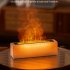 Aromatherapy Diffuser 150ml USB Flame Aromatherapy Machine with 7 LED Color Changing Lights DQ711 Black