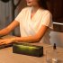 Aromatherapy Diffuser 150ml USB Flame Aromatherapy Machine with 7 LED Color Changing Lights DQ711 Black