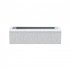 Aromatherapy Diffuser 150ml USB Flame Aromatherapy Machine with 7 LED Color Changing Lights DQ711 White