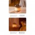 Aromatherapy Diffuser 180ml Ultrasonic Aromatherapy Humidifier USB Flame Aromatherapy Machine with 7 LED Lights Black
