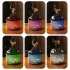 Aromatherapy Diffuser 180ml Ultrasonic Aromatherapy Humidifier USB Flame Aromatherapy Machine with 7 LED Lights Black