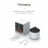 Aromatherapy Diffuser 180ml Ultrasonic Aromatherapy Humidifier USB Flame Aromatherapy Machine with 7 LED Lights Black