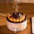Aromatherapy Diffuser 560ml 24dB Mute Flame Aromatherapy Machine with RC Night Lights Aromatherapy Diffuser US Plug