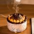 Aromatherapy Diffuser 560ml 24dB Mute Flame Aromatherapy Machine with RC Night Lights Aromatherapy Diffuser US Plug