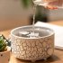 Aromatherapy Diffuser 560ml 24dB Mute Flame Aromatherapy Machine with RC Night Lights Aromatherapy Diffuser US Plug
