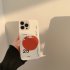 Art Style Tomato Pattern Phone Case Shockproof Protective Cover Smart Phone Case Compatible For IPhone 15 14 13 Pro Max 12 11 white big tomato 15promax