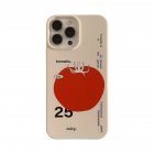 Art Style Tomato Pattern Phone Case Shockproof Protective Cover Smart Phone Case