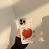 Art Style Tomato Pattern Phone Case Shockproof Protective Cover Smart Phone Case Compatible For IPhone 15 14 13 Pro Max 12 11 white big tomato 15plus