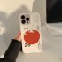 Art Style Tomato Pattern Phone Case Shockproof Protective Cover Smart Phone Case Compatible For IPhone 15 14 13 Pro Max 12 11 white big tomato 15pro