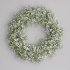 Artificial Babysbreath Wreath Garland for Party Weddings Front Door Decoration white 40CM