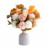 Artificial Flowers Simulate Bouquet for Home Living Room Resturant Decor Pink