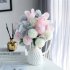 Artificial Flowers Simulate Bouquet for Home Living Room Resturant Decor Pink