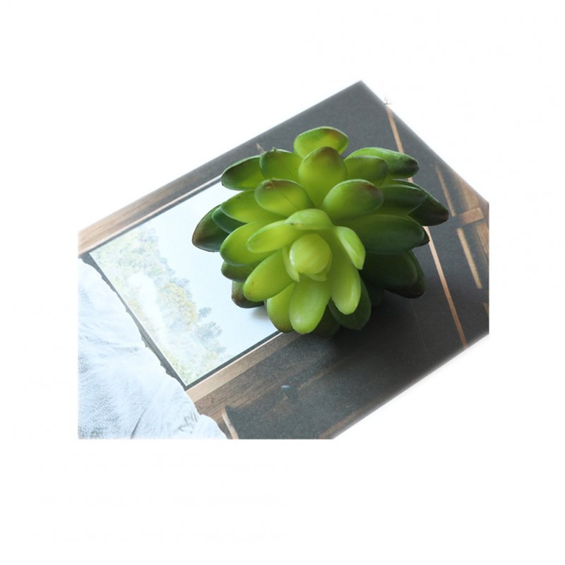 Artificial  Flowers Succulent Artificial Ornaments Indoor Plant Wall Micro-landscape Decoration Green