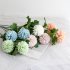 Artificial  Hydrangea Fake Flower Arch Road Wedding Decoration Photography Props Orange