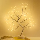 Artificial Light Tree Light 108led Desktop Bonsai Pearl Tree Lamp