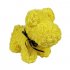 Artificial Rose Flowers Dog Shape Doll Toy Home Wedding Festival Birthday Party DIY Decoration gray