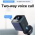 As02 Wifi Camera Intelligent 2 way Voice Intercom Network Cameras Home Security Night Vision Monitoring Camcorder black