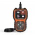 As200 Car Engine Tester Obd2 Scanner Professional Code Reader Fault Scanning Instrument Auto Diagnostics Tool Orange